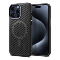 Case para iPhone 15 Pro Core Armor MagFit, color negro mate, diseño delgado, protección resistente.