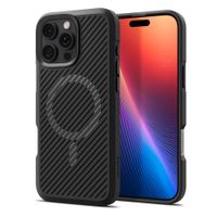 Case para iPhone 16 Pro Core Armor MagFit, color negro mate, diseño antideslizante, protección duradera