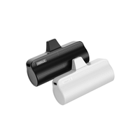 Batería portátil Iwalk DS3350L ultracompacto pack 2, mini cargador portátil para iPhone, blanco y negro