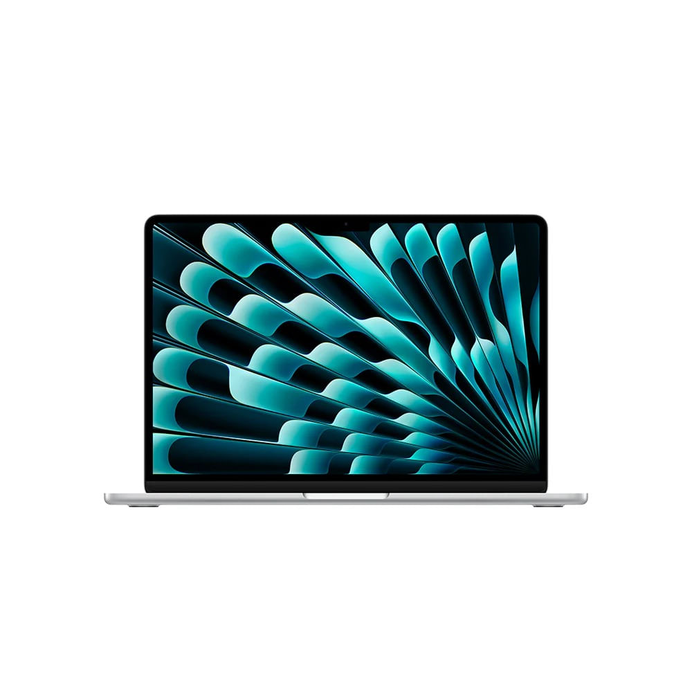 MacBook Air 13" chip M4, 16GB RAM, 256GB SSD, batería 18h, ultradelgada, teclado inglés, plata