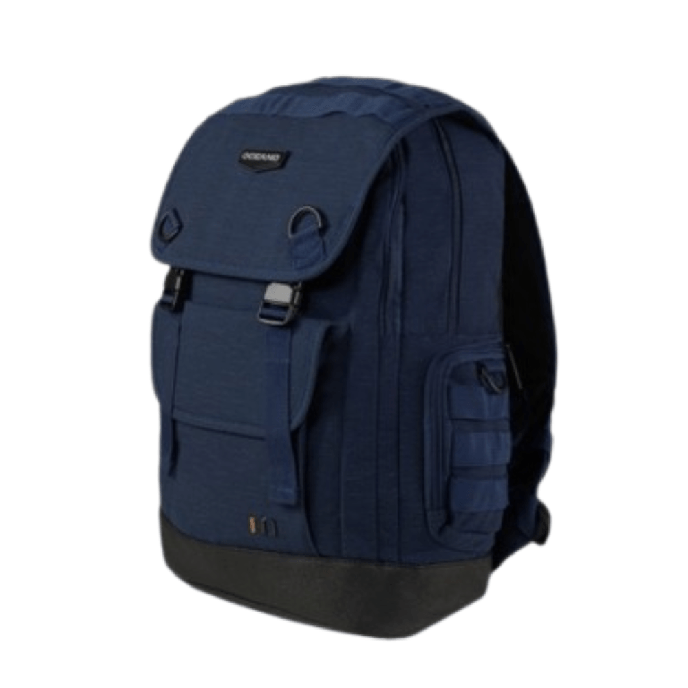 Mochila Oceano Army porta laptop 15", con compartimientos, azul