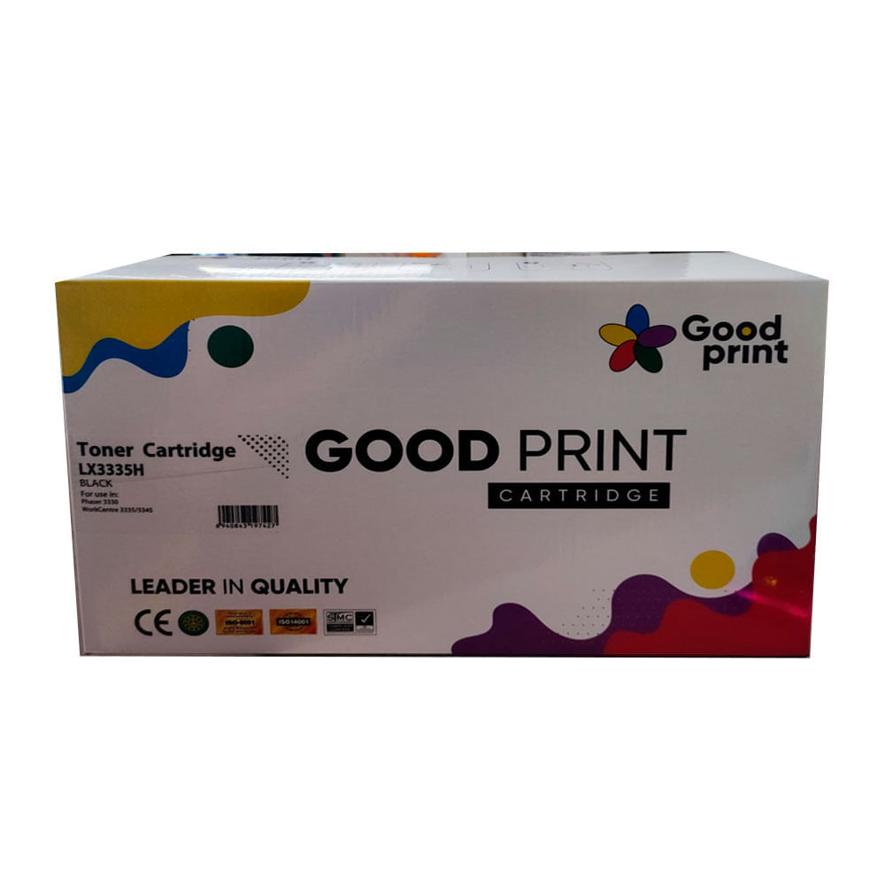 Imagen 2 del producto Tóner compatible Xerox 106R03621, para 3335, 3345, rinde 8500 páginas, negro