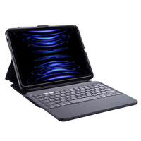 Teclado con funda ZAGG Pro Keys 2 para iPad Air 11” (M2/M3) y iPad Pro 11”, teclado desmontable, retroiluminado, negro