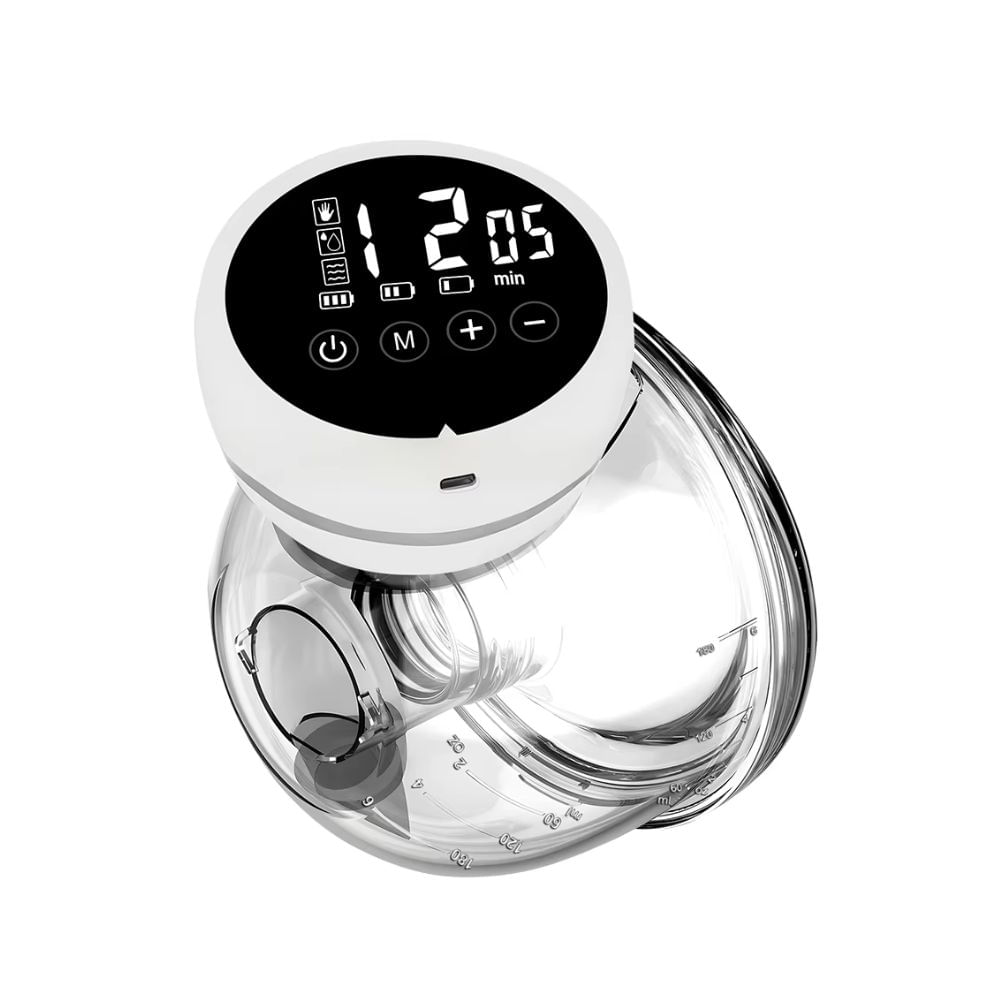 Extractor de leche materna 3 modos de succión, 9 niveles de intensidad, blanco