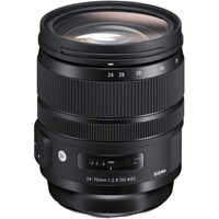 Lente Sigma 24-70mm f/2.8 DG OS HSM Art para Canon EF, negro