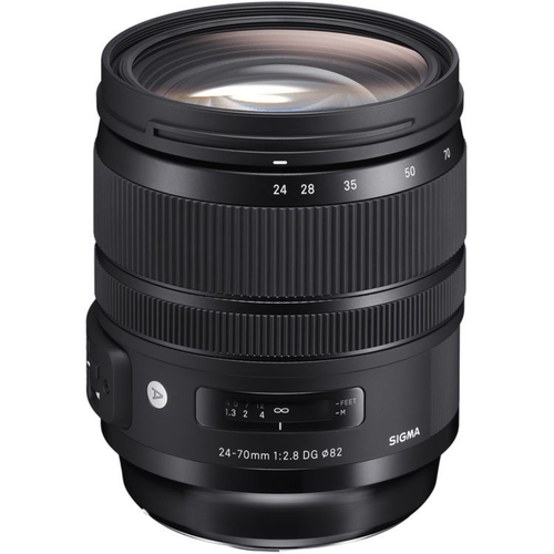 Lente Sigma 24-70mm f/2.8 DG OS HSM Art para Canon EF, negro