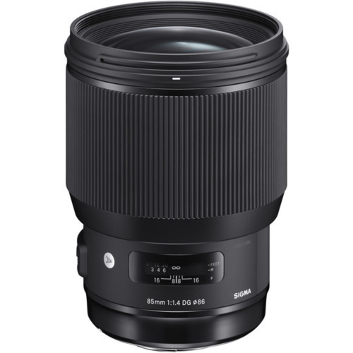 Lente Sigma 85mm f/1.4 DG HSM Art, para Canon EF, ideal para retratos de alta definición, con bokeh profesional
