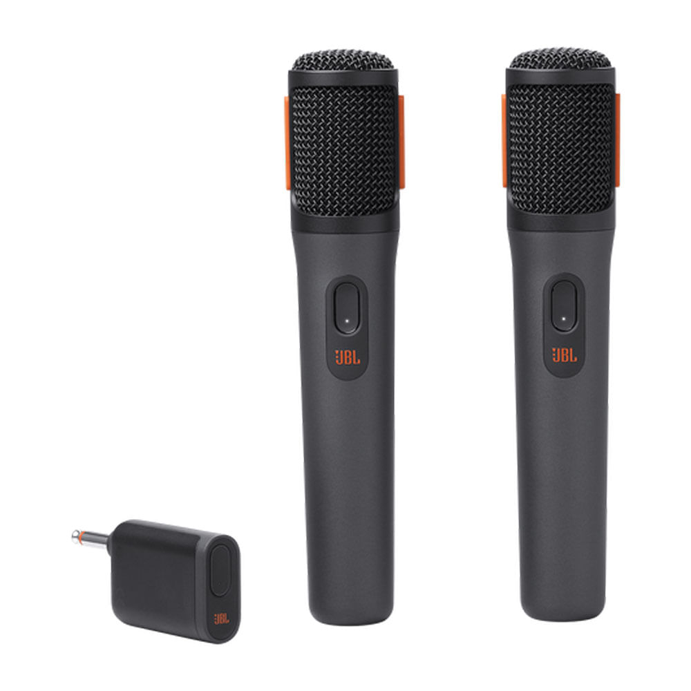 Micrófono inalámbrico JBL X2 con receptor recargable, hasta 20 h de uso, conexión 30 m, negro