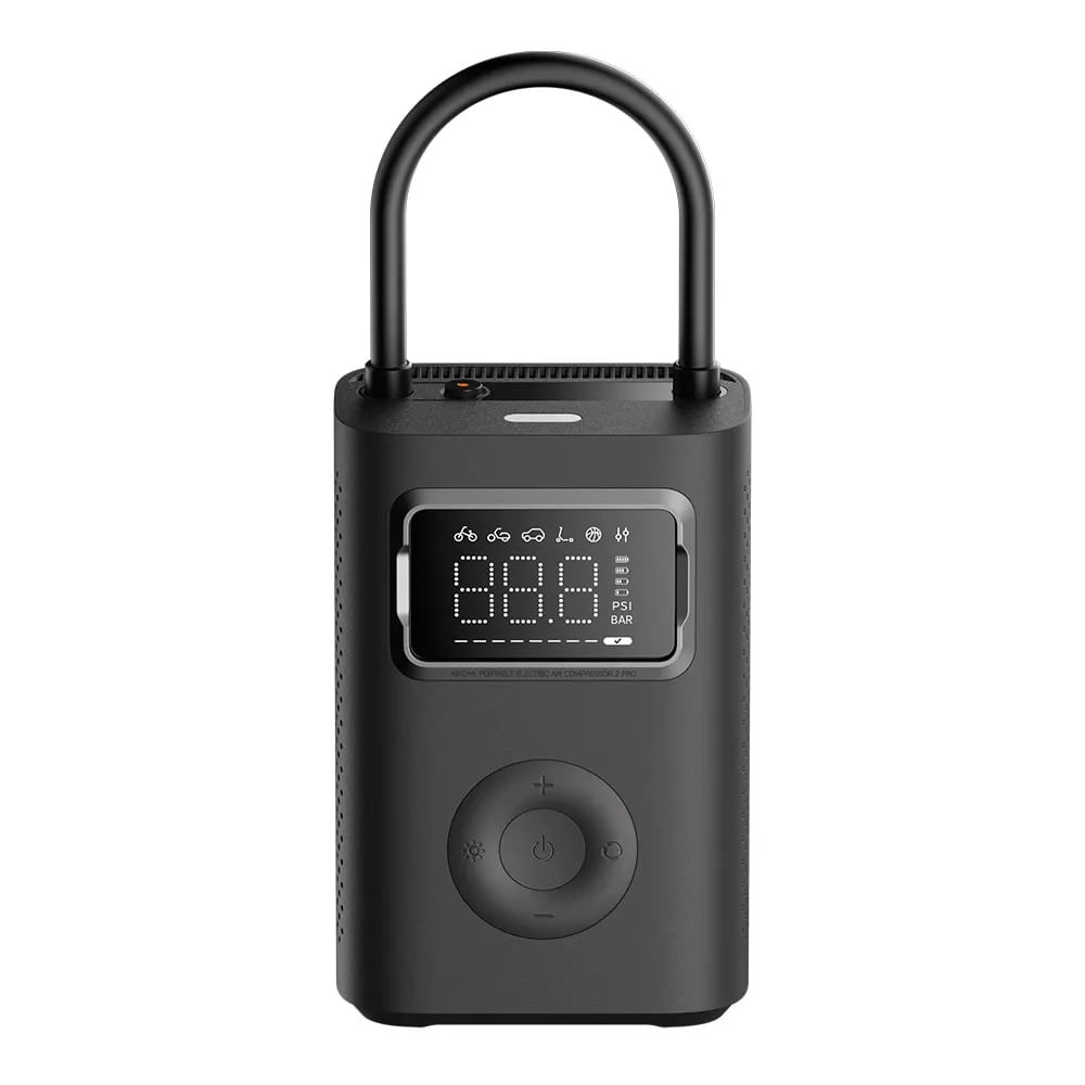 Inflador Xiaomi 2 portátil, compresor de aire, 2025, presión 150 psi, negro