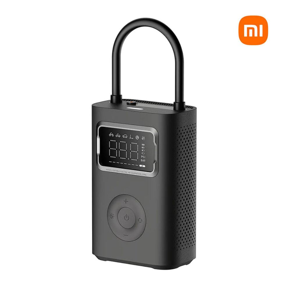 Imagen 2 del producto Inflador Xiaomi 2 portátil, compresor de aire, 2025, presión 150 psi, negro