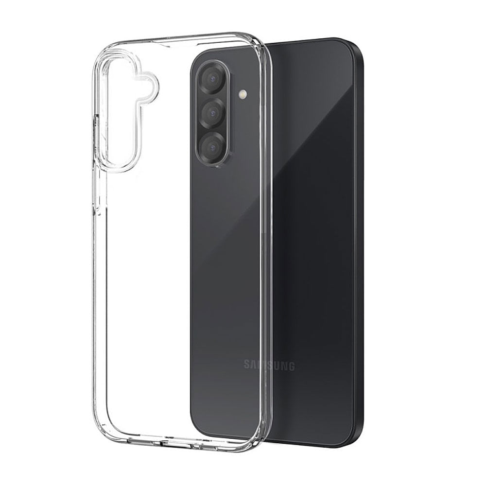Case para Samsung A56 de silicona I2GO antigolpes, estilo moderno, Transparente
