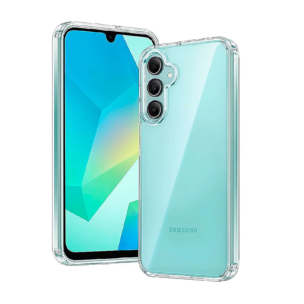 Case para Samsung A36 de silicona I2GO, protección elegante, antigolpes, Transparente
