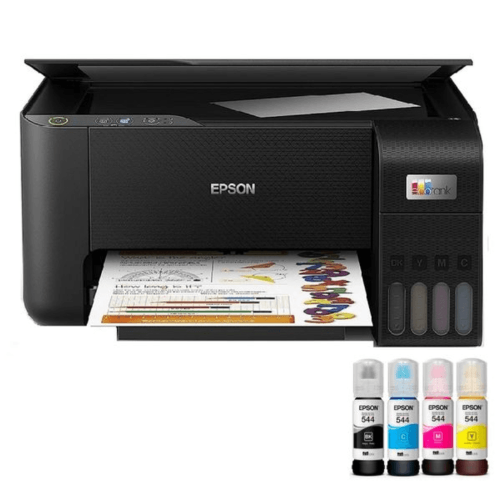 Imagen 1 del producto Impresora multifuncional Epson Ecotank L3210, inyección de tinta, alámbrica, con tanques recargables