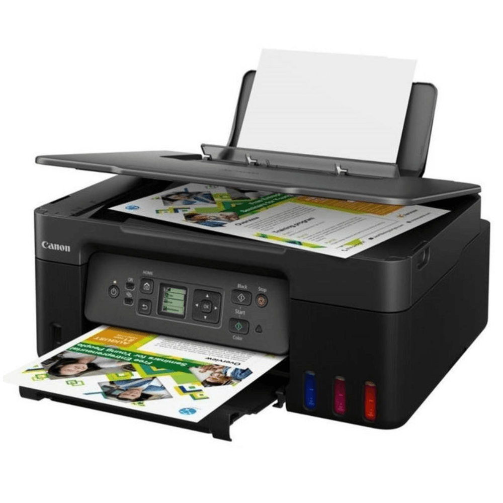Imagen 2 del producto Impresora multifuncional Canon Pixma G3170, inyección de tinta, inalámbrica, Wi-Fi, con tanques recargables