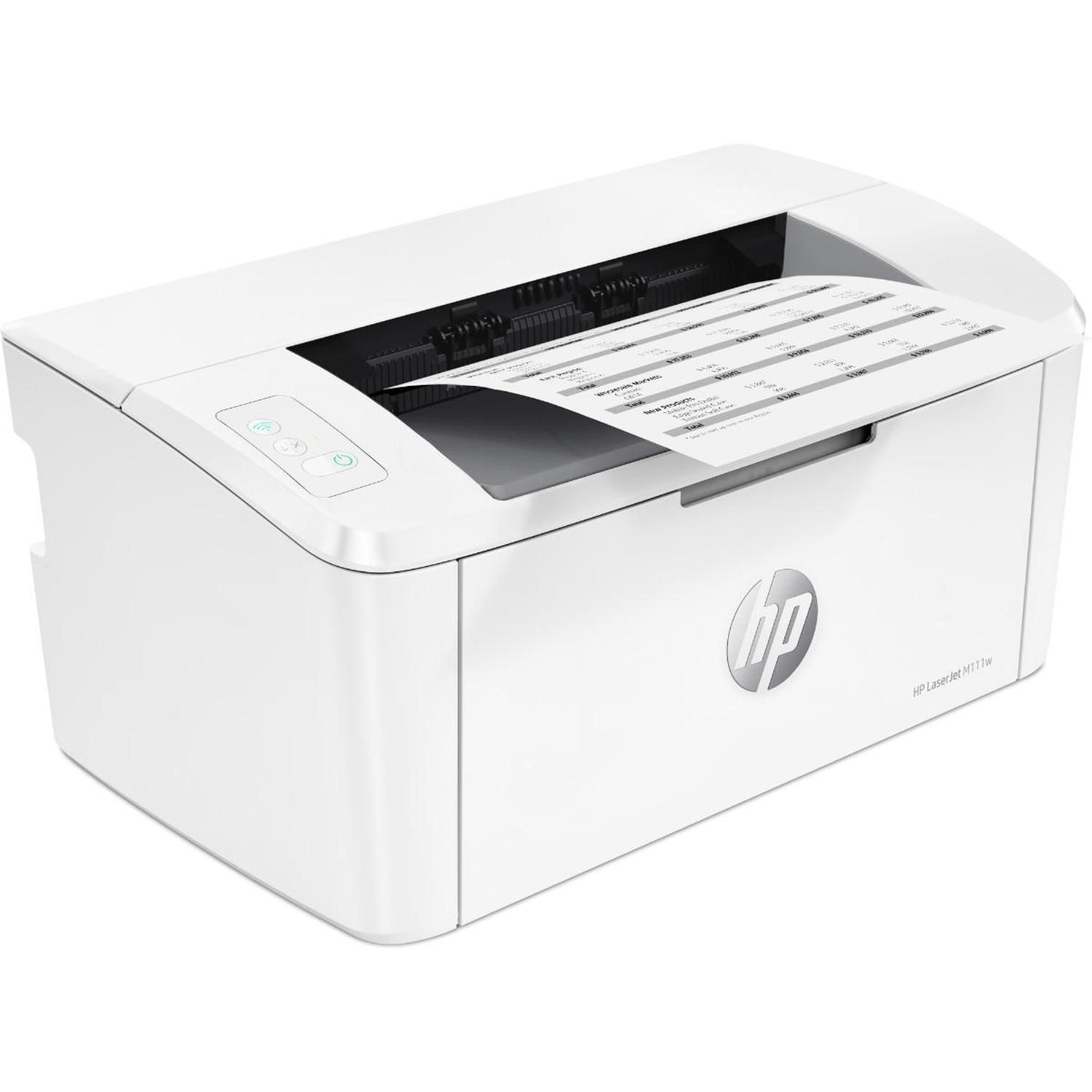 Imagen 2 del producto Impresora LaserJet M111W HP, monocromática, Wi-Fi, USB, inalámbrica, blanco