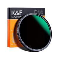 Filtro K&F Concept, ND3-1000, Variable, 58mm, 1.5-10 pasos, Nano, Serie D