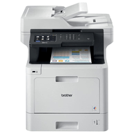 Impresora láser Brother MFC-L8900CDW multifuncional, Wi-Fi, escáner, copias múltiples, gris
