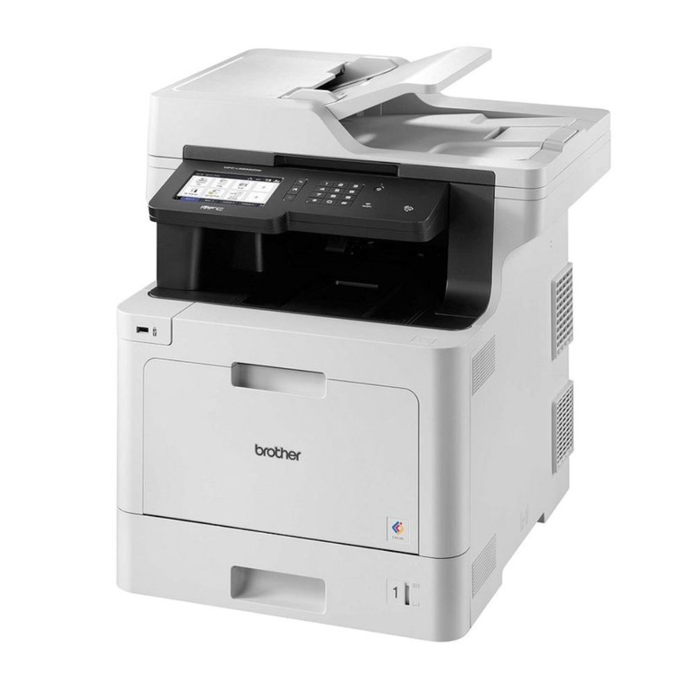Imagen 2 del producto Impresora láser Brother MFC-L8900CDW multifuncional, Wi-Fi, escáner, copias múltiples, gris