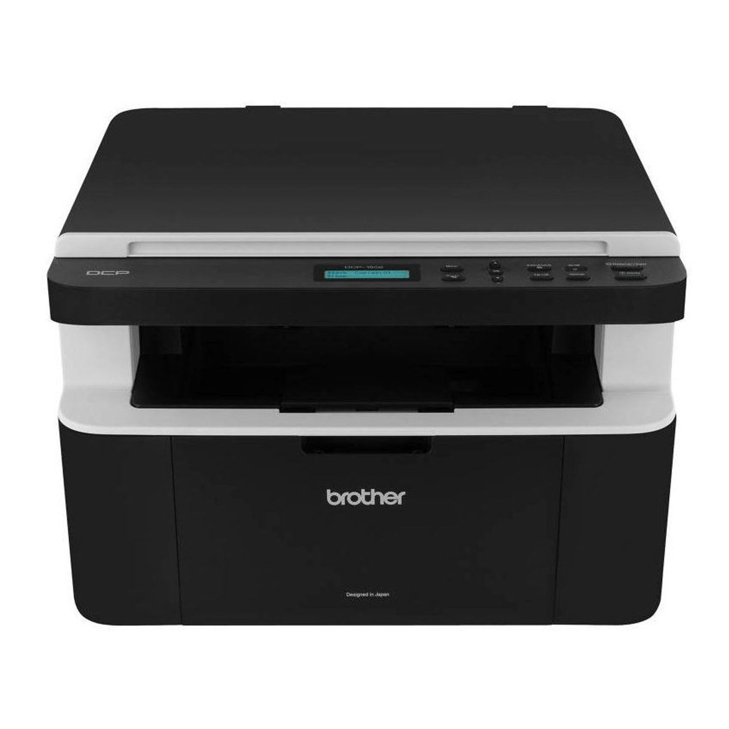 Impresora láser Brother DCP-1602, multifuncional, alámbrica, cartucho, negro