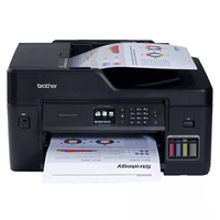 Impresora multifuncional Brother MFC-T4500DW, inyección de tinta, inalámbrica, Wi-Fi, con tanques recargables