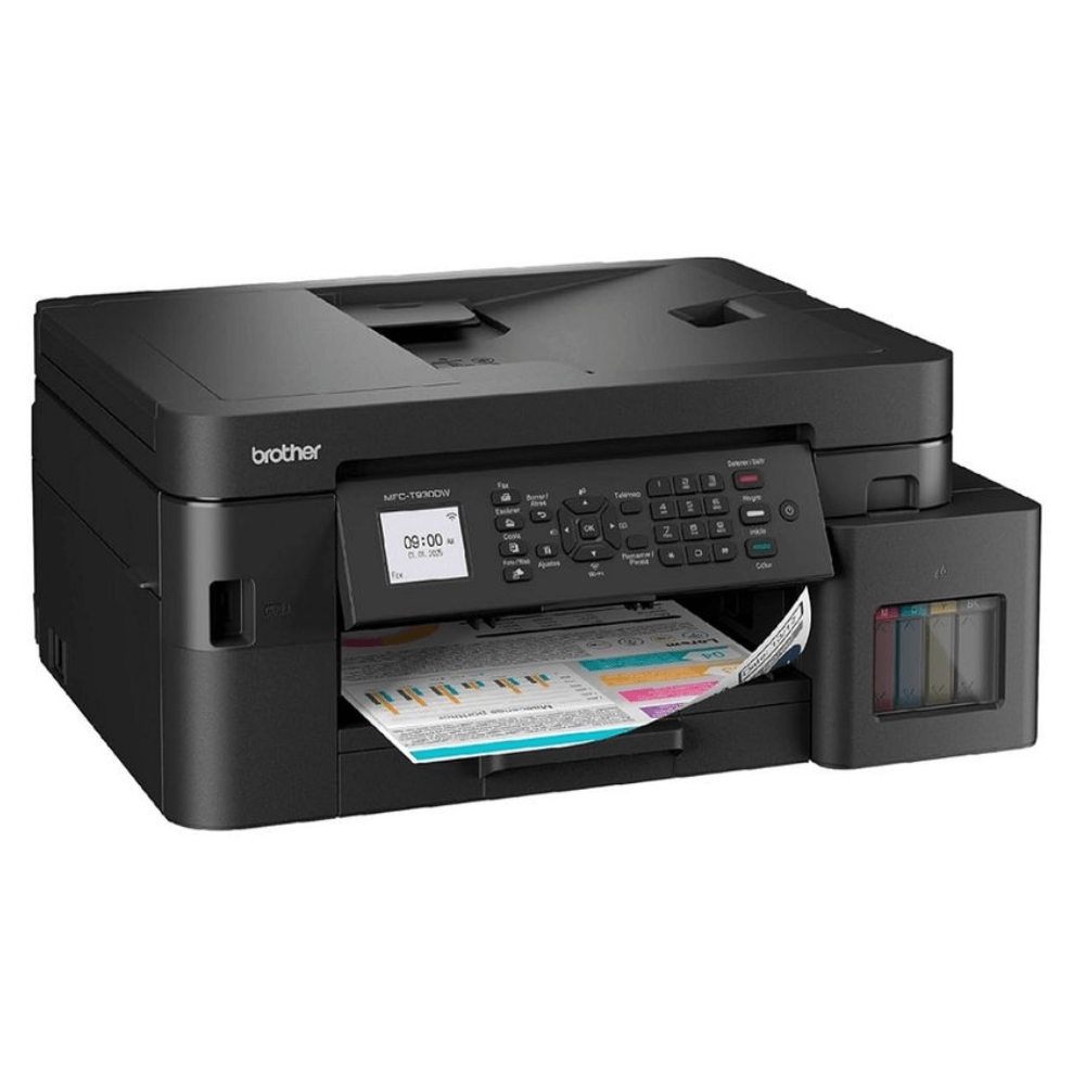 Imagen 2 del producto Impresora multifuncional Brother MFC-T930DW, inyección de tinta, inalámbrica, Wi-Fi, con tanques recargables