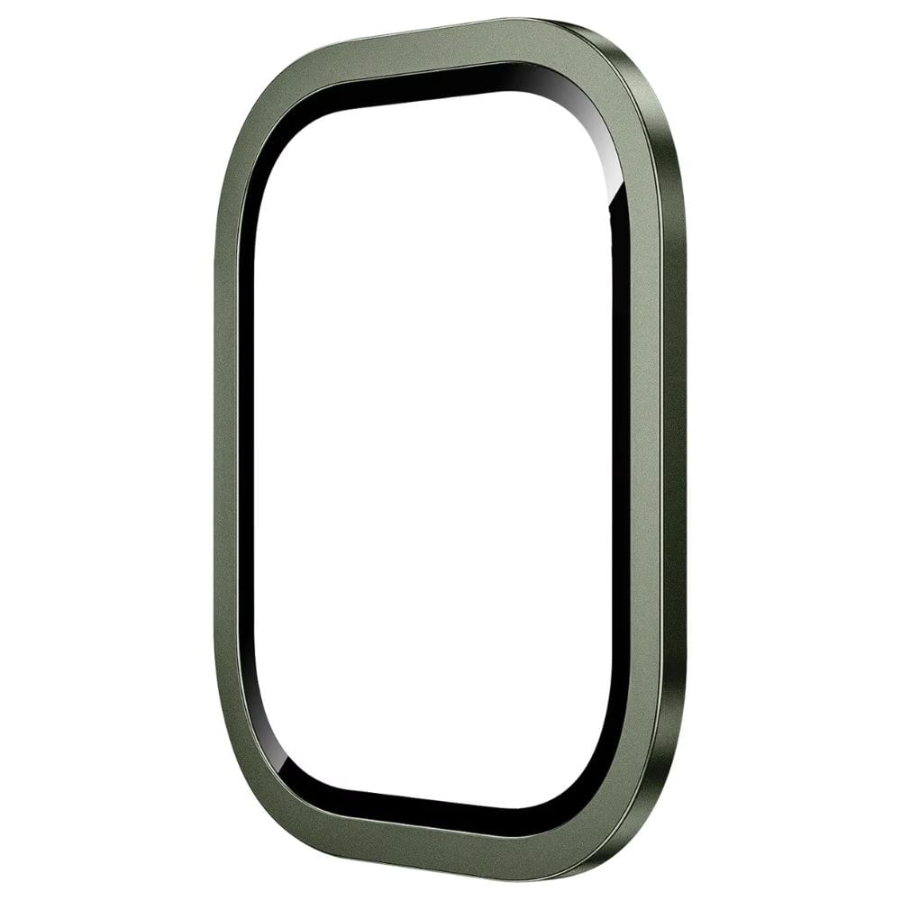 Imagen 2 del producto Protector de pantalla de metal verde y vidrio templado para Apple Watch Ultra y Ultra 2
