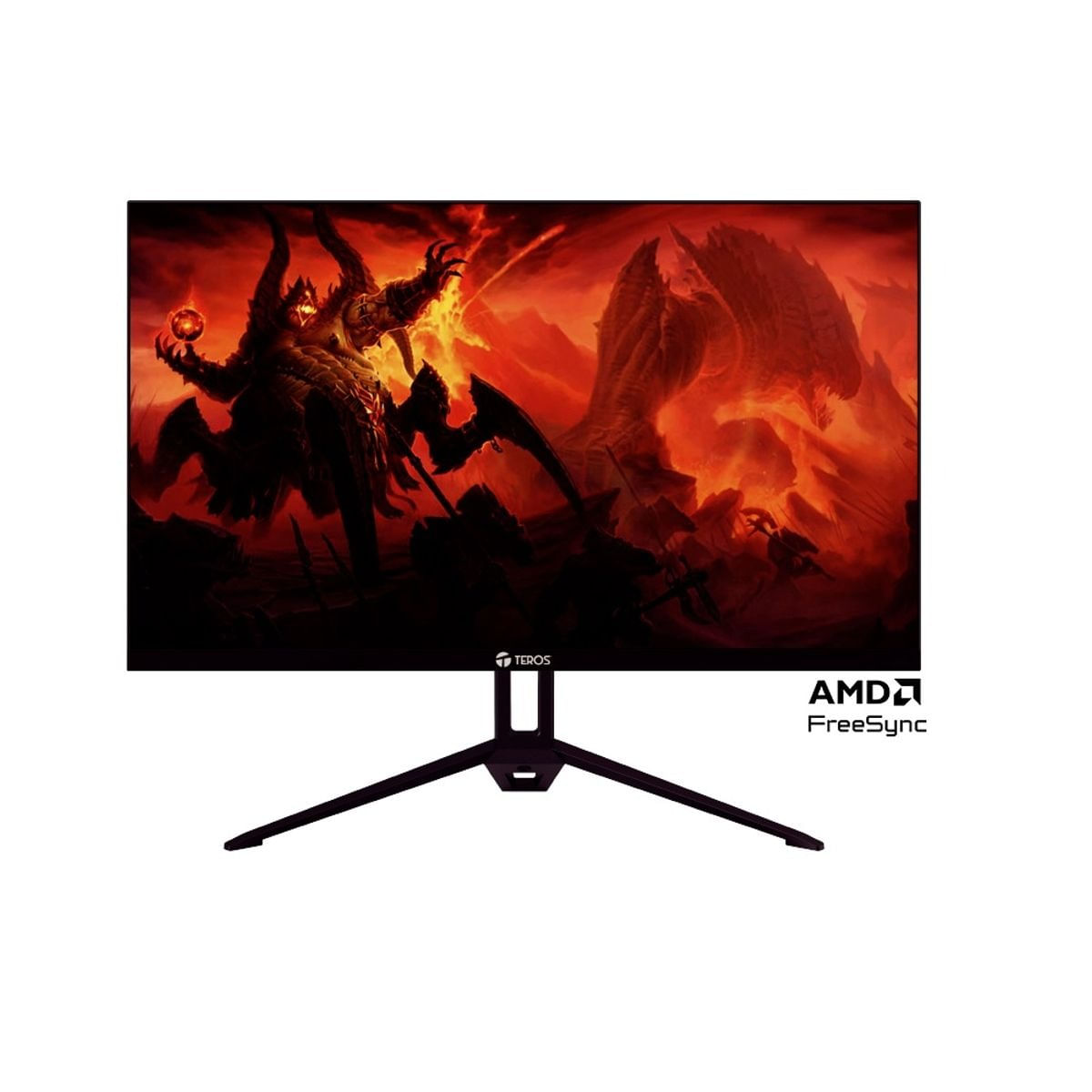 Monitor gamer Teros TE-2415S, 23.8" FHD IPS HDMI VGA, speaker, negro