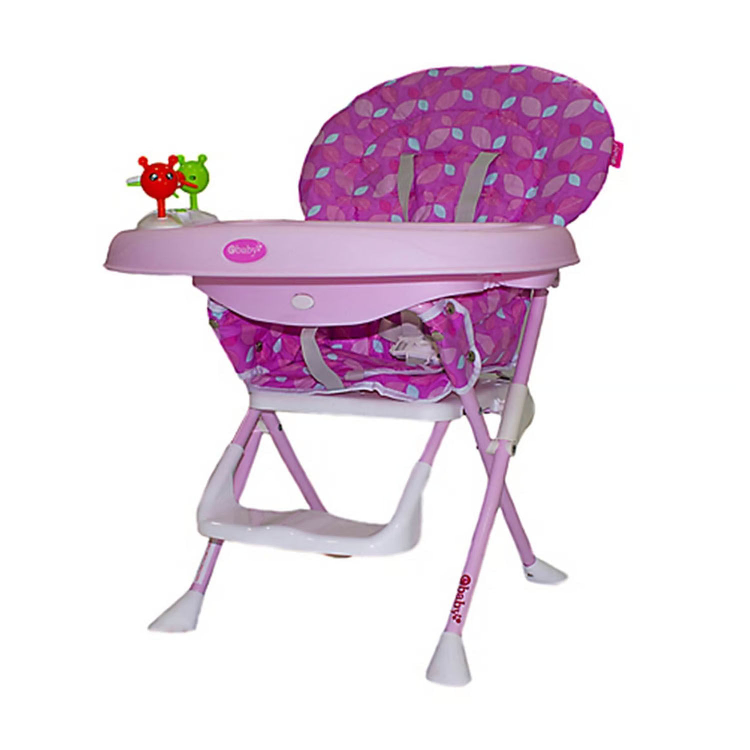 Silla de comer Badala 2 en 1, plegable, peso máximo 18 kg, morado