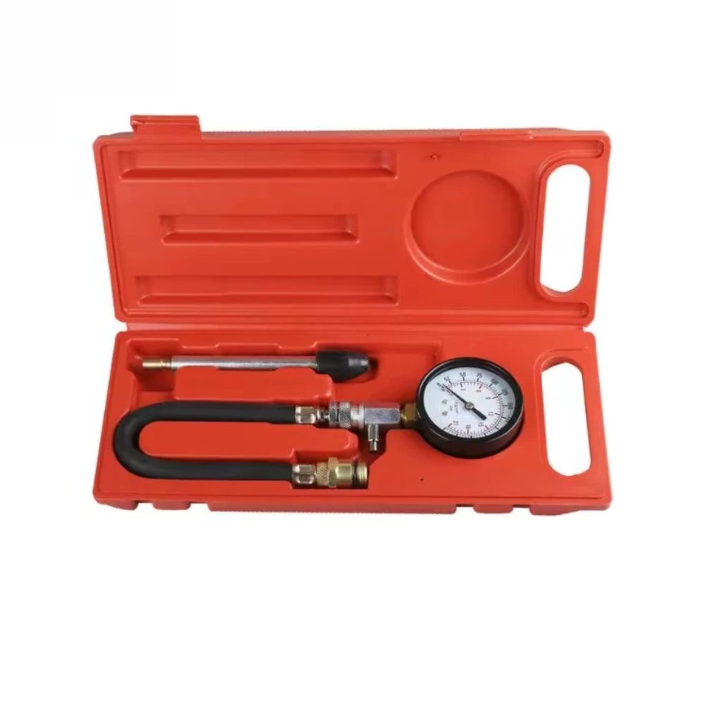 Compresimetro gasolinero 300 Psi, automotriz, negro