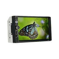 Auto radio universal táctil 7"", bluetooth, control remoto, negro