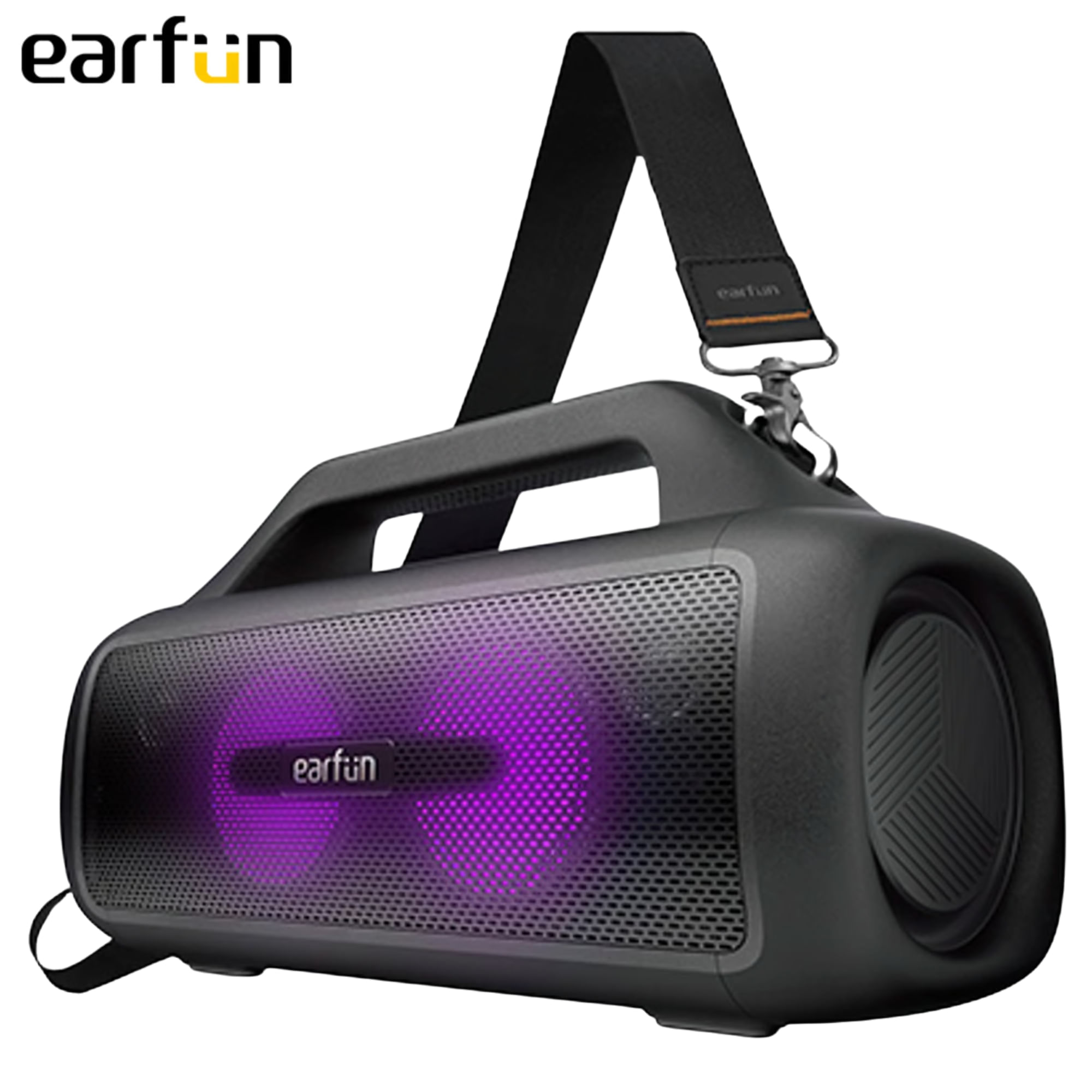 Imagen 2 del producto Parlante bluetooth EarFun UBOOM, 80W, batería 30 horas, IP67, negro