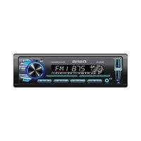 Autoradio Aiwa bluetooth AUX 7, control remoto, panel desmontable, negro - AW-3240BT
