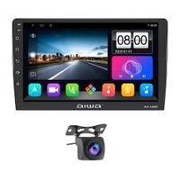 Autoradio Android 2 Din Hd 9'' Wi-Fi, GPS, 4GB + 64GB, negro