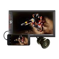 Autoradio Aiwa AW-W666BT 50W x 4, pantalla HD 7"", 2 DIN, MIRRORLINK/BT/USB/SD/AUX