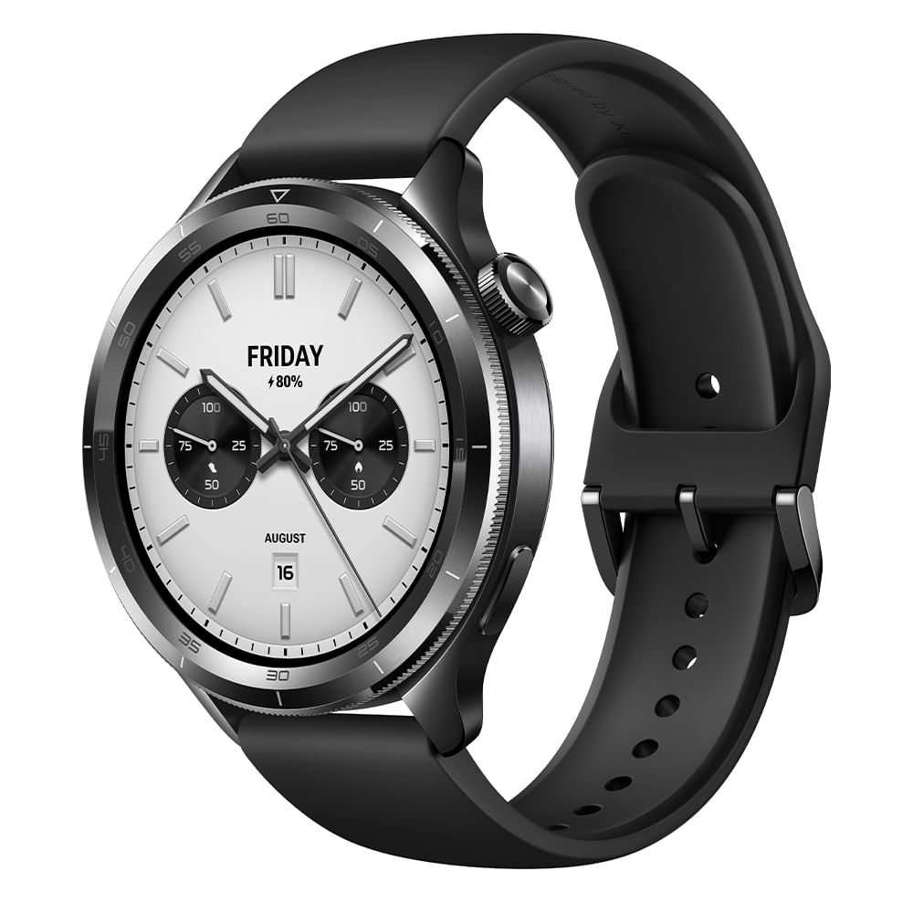 Imagen 1 del producto Smartwatch Xiaomi Watch S4 pantalla AMOLED 1.43"", resistencia al agua, llamadas BT, batería hasta 15 días, modos deportivos, negro