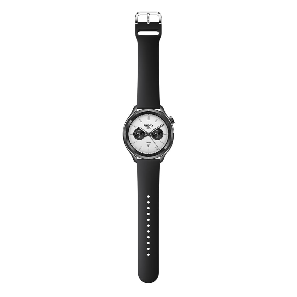 Imagen 2 del producto Smartwatch Xiaomi Watch S4 pantalla AMOLED 1.43"", resistencia al agua, llamadas BT, batería hasta 15 días, modos deportivos, negro