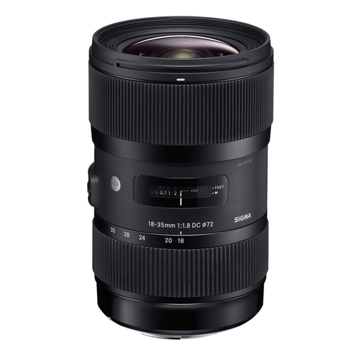 Lente Sigma 18-35mm f/1.8 DC HSM Art para Canon EF, negro