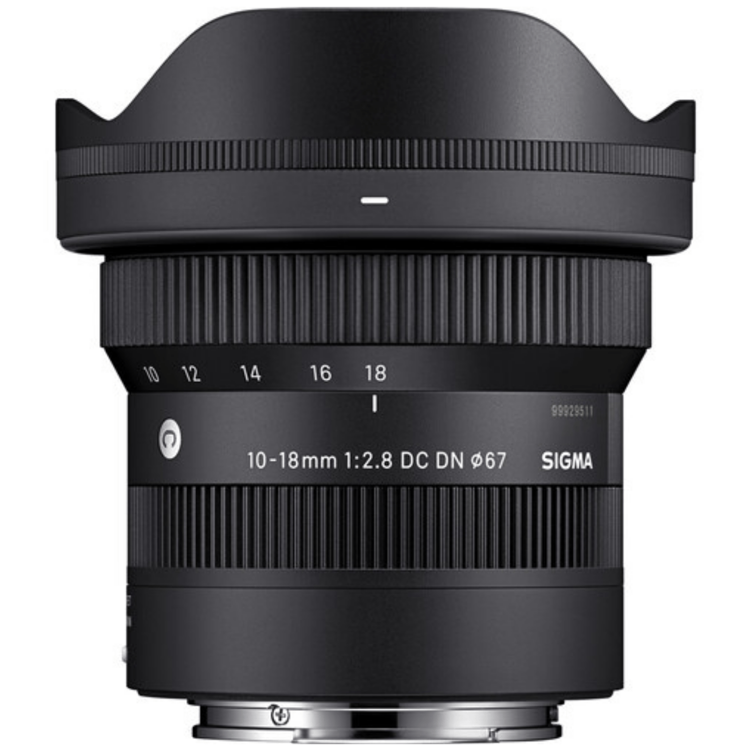 Lente Sigma 10-18mm f/2.8 DC DN contemporary para Sony E, negro