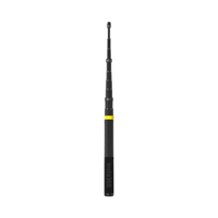 Palo Selfie Stick Insta360, 3 metros, compatible con todas las cámaras Insta360, negro
