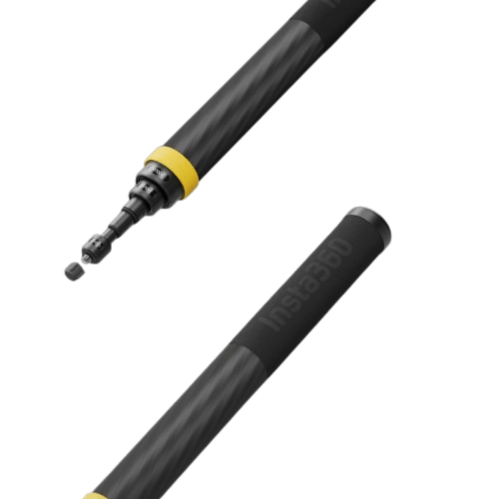 Imagen 2 del producto Palo Selfie Stick Insta360, 3 metros, compatible con todas las cámaras Insta360, negro
