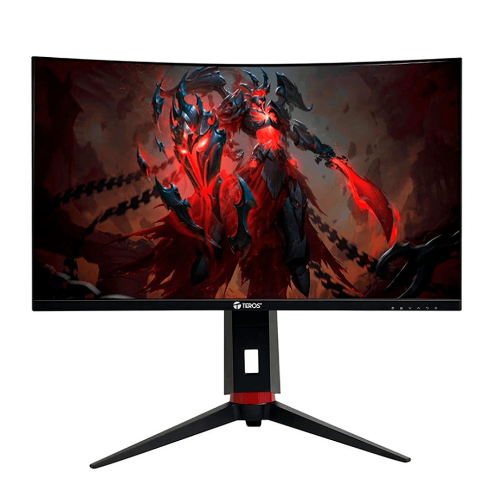 Monitor Teros curvo TE-2767G 27" QHD VA, 180Hz, 1ms, FreeSync Premium, negro