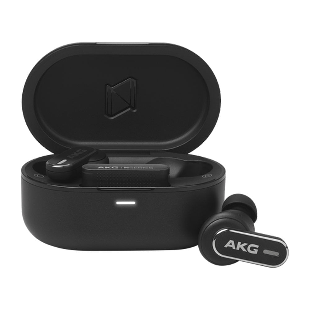 Imagen 1 del producto Audífonos bluetooth True Wireless AKG N5 Hybrid ANC, sonido Hi-Res, hasta 40 horas, resistentes IP54, carga rápida, negro