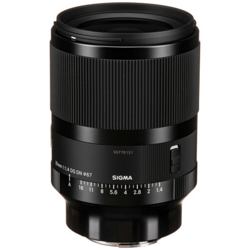 Lente Sigma 35mm f/1.4 DG DN Art para Sony E, negro
