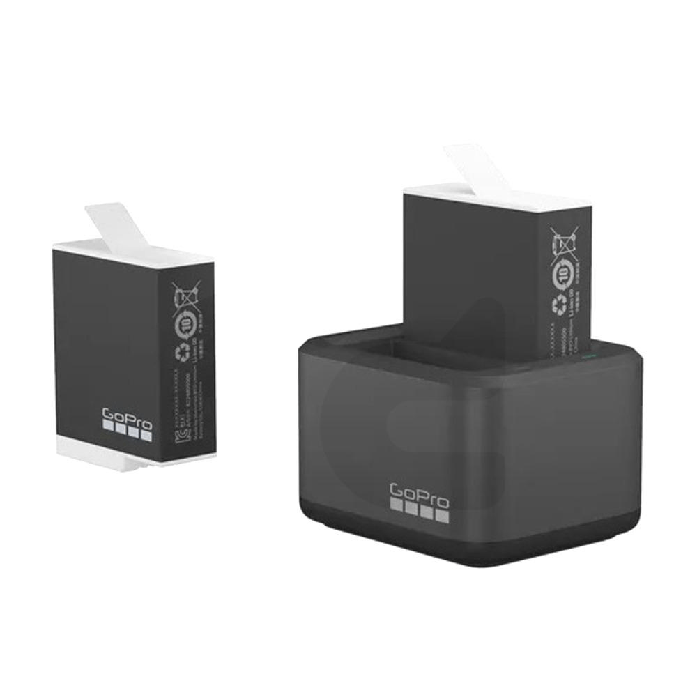 Imagen 1 del producto Cargador + 2 baterías Enduro GoPro Hero 9,10,11,12, negro