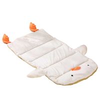 Alfombra para mascotas patito, suave y cómoda para perros pequeños, medianos y gatos, 83x46x3 cm