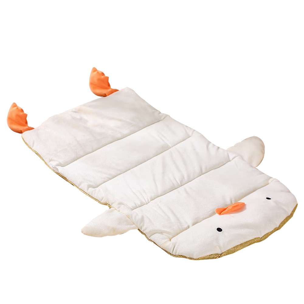 Alfombra para mascotas patito, suave y cómoda para perros pequeños, medianos y gatos, 83x46x3 cm