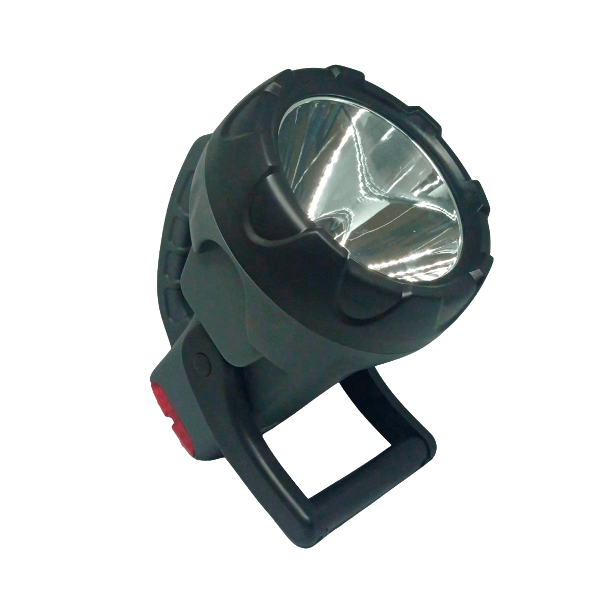 Linterna recargable potente, 10W, 200 metros, Opalux, HB-4011T, negro