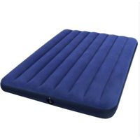 Colchón inflable Intex, 2 plazas, camping, viaje, descanso, fibra tech