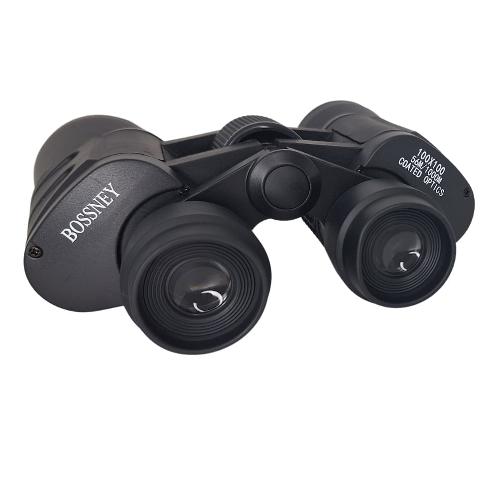 Binoculares 100x100 Bossney, visión 1000 metros, largo alcance, negro