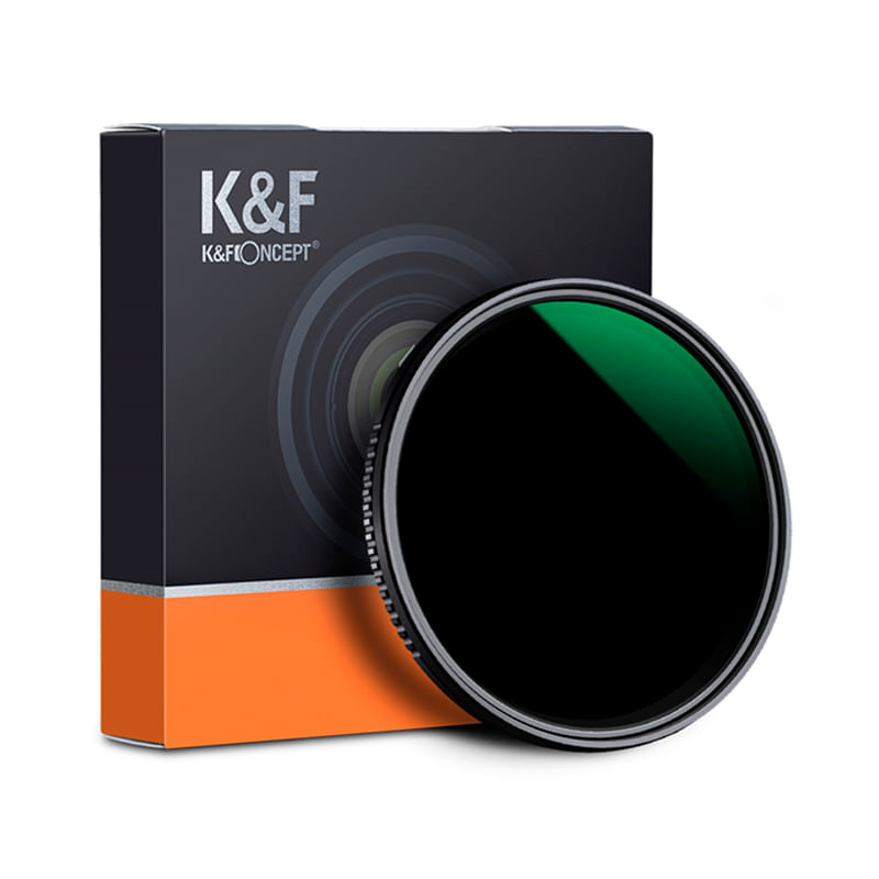 Filtro ND Variable K&F Concept ND8-ND2000 77mm, Super Slim 3 a 11 Stops